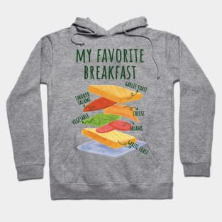 My Favorite Breakfast Hoodie